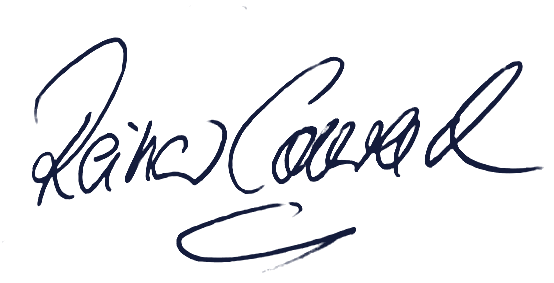 Unterschrift Reiner Conrad
