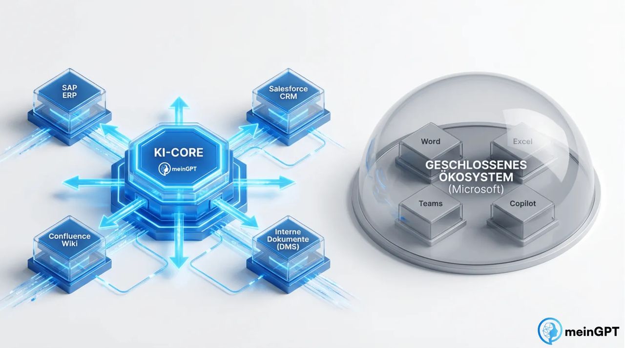 Microsoft Copilot Alternative Vergleich: Offenes Ökosystem vs. Vendor Lock-in